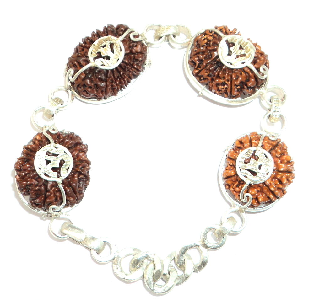 Wealth Bracelet / Combination of 7 ,9  ,11  and 13 Mukhi Rudraksha - Nepal Bead