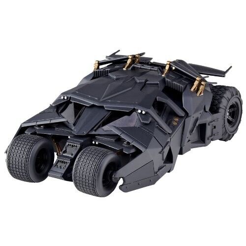 Used SCI-FI Revoltech 043 Batman Dark Knight Rising Batmobile Tumbler Figure