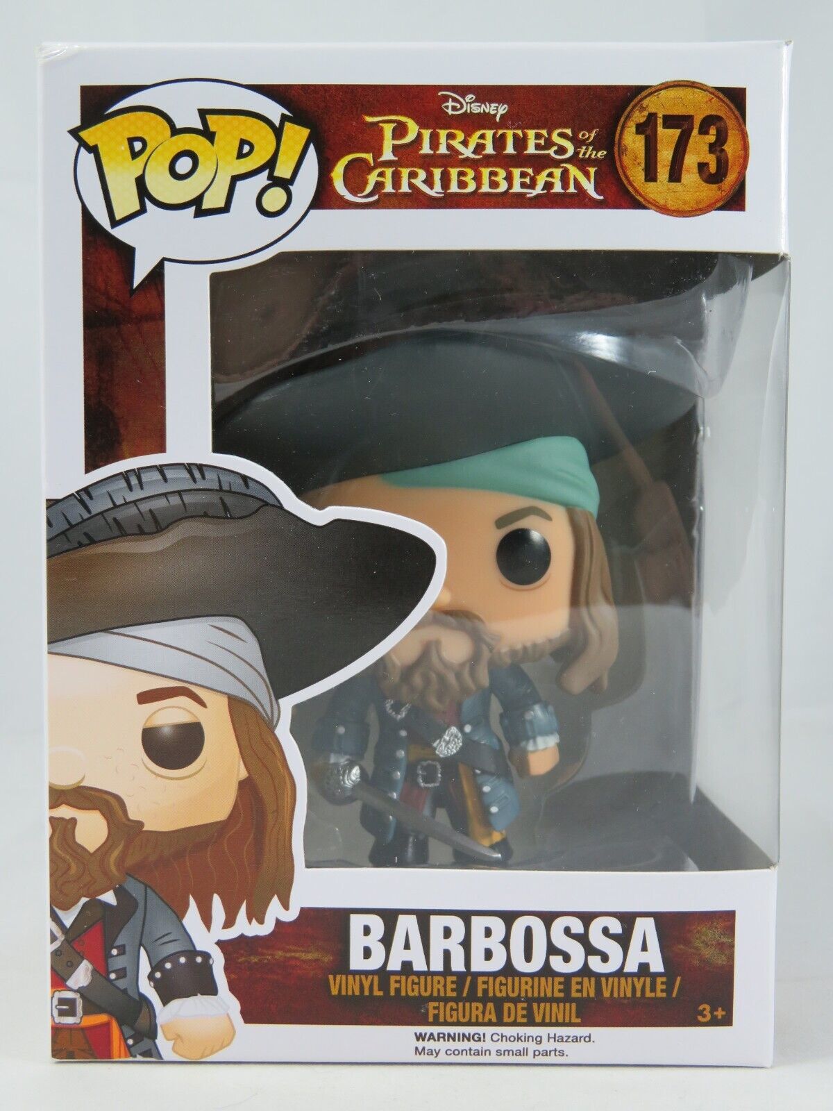Disney Funko Pop - Barbossa - Pirates of the Caribbean - No. 173