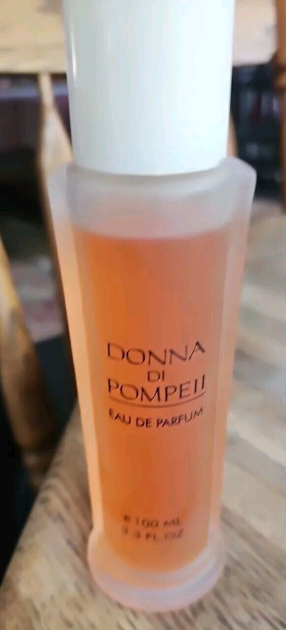 Vintage Donna di Pompeii Eau De Parfum Spray 100ml 3.3fl Oz Belgium France Rare