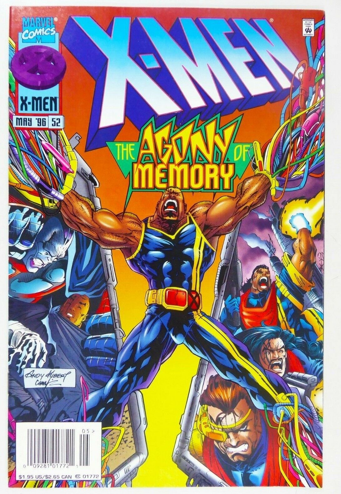 Marvel Comics X-MEN (1996) #52 Rare NEWSSTAND Variant NM (9.4) Ships FREE