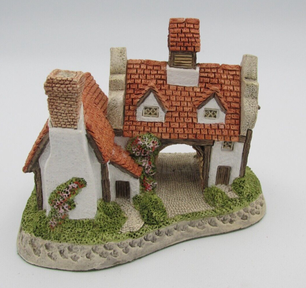 David Winter Cottages Collection The Schoolhouse Miniature Building COA 1987