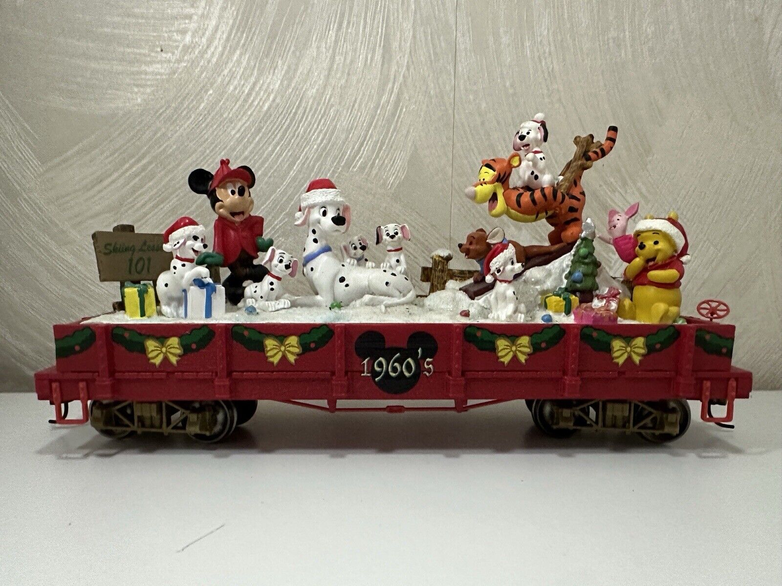 Hawthorne Village Disney Christmas Train Gondola 1960’s Mickey & Friends Express