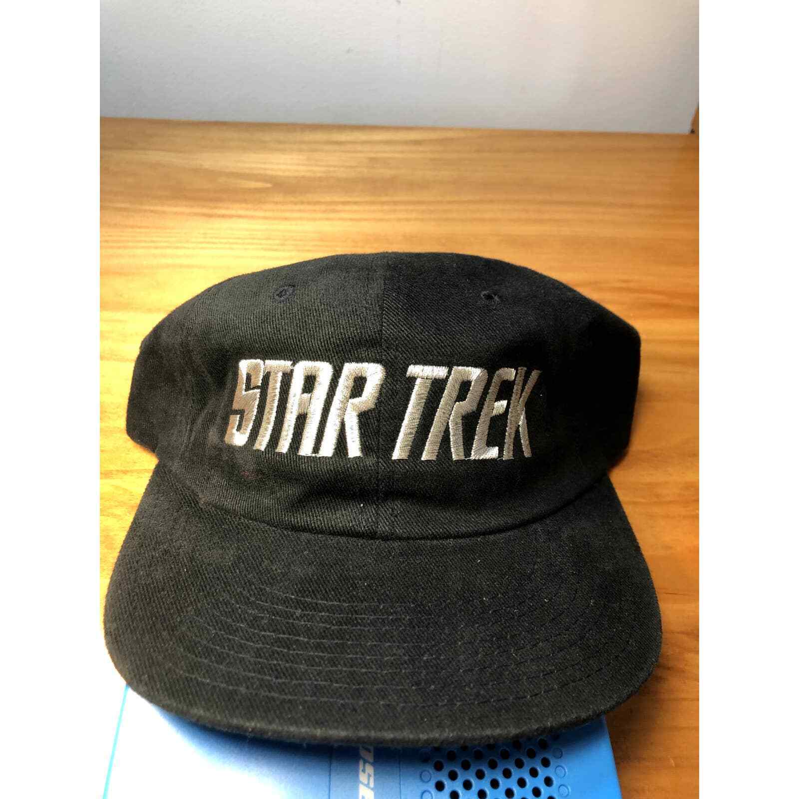 VERY RARE DEADSTOCK 1995 Vintage Star Trek Snapback Hat - Paramount Pictures 