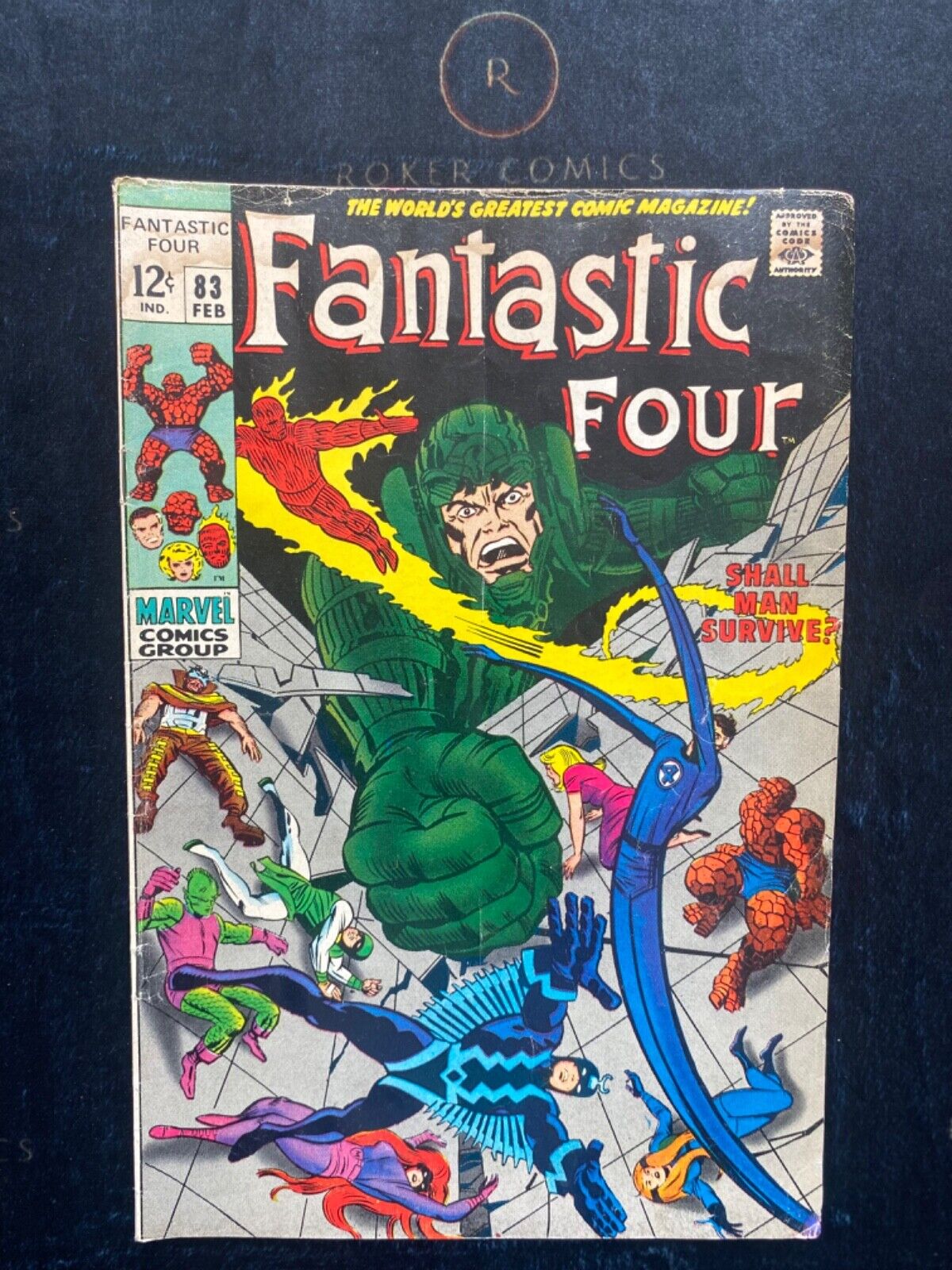 RARE VG+ 1969 Fantastic Four #83