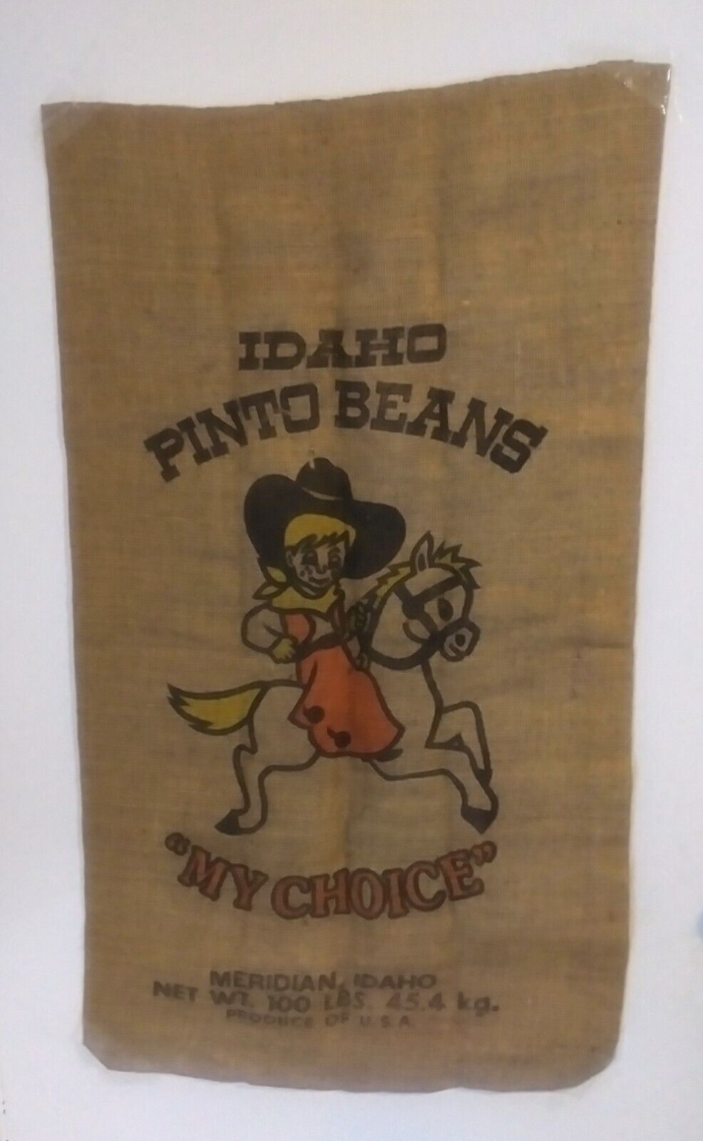 Vintage Idaho Pinto Beans My Choice Bag From Meridian Idaho