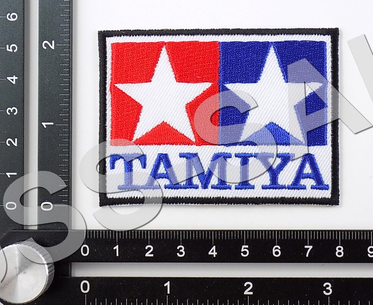 TAMIYA EMBROIDERED PATCH IRON/SEW ON ~2-7/8\