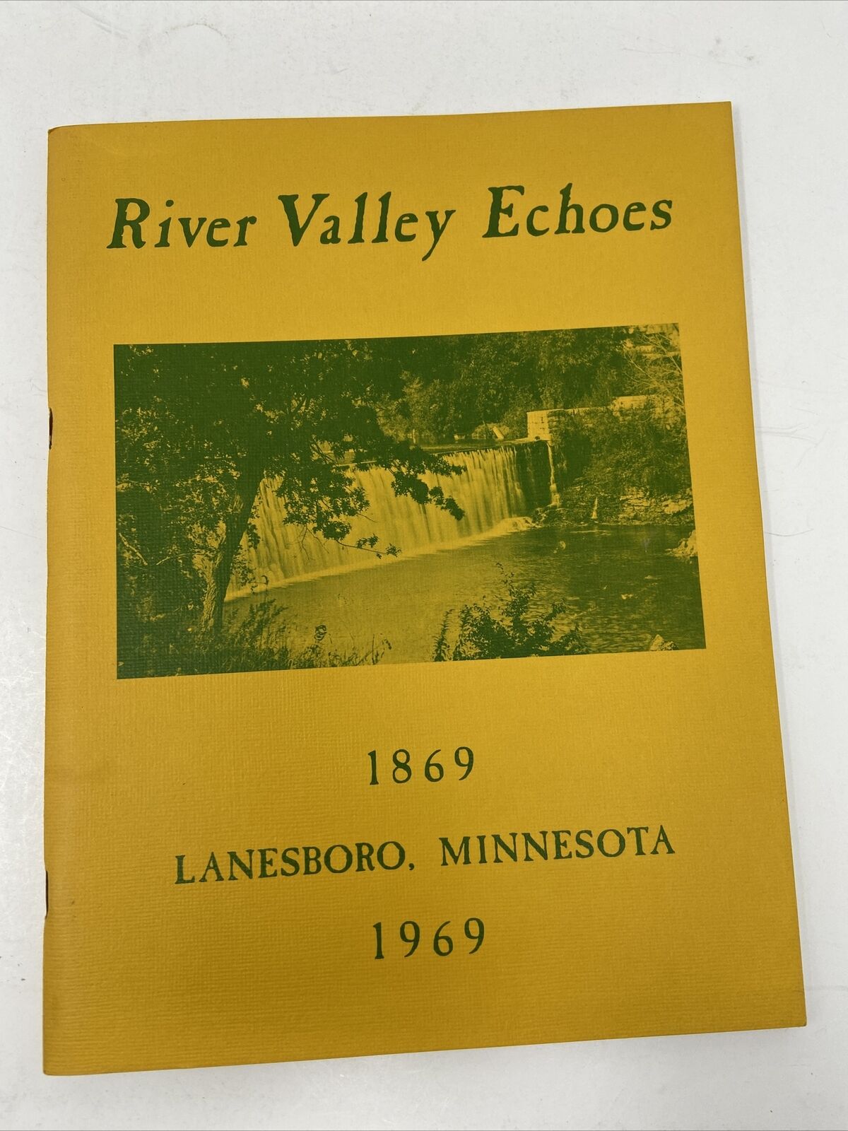 1969 Lanesboro Minnesota River Valley Echoes Photo Historical Souvenir Book