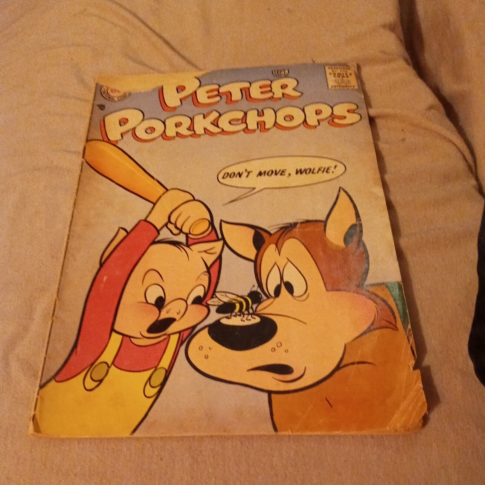Peter Porkchops #51 Silver Age 1957 DC Comics Funny Animal Bee Cover