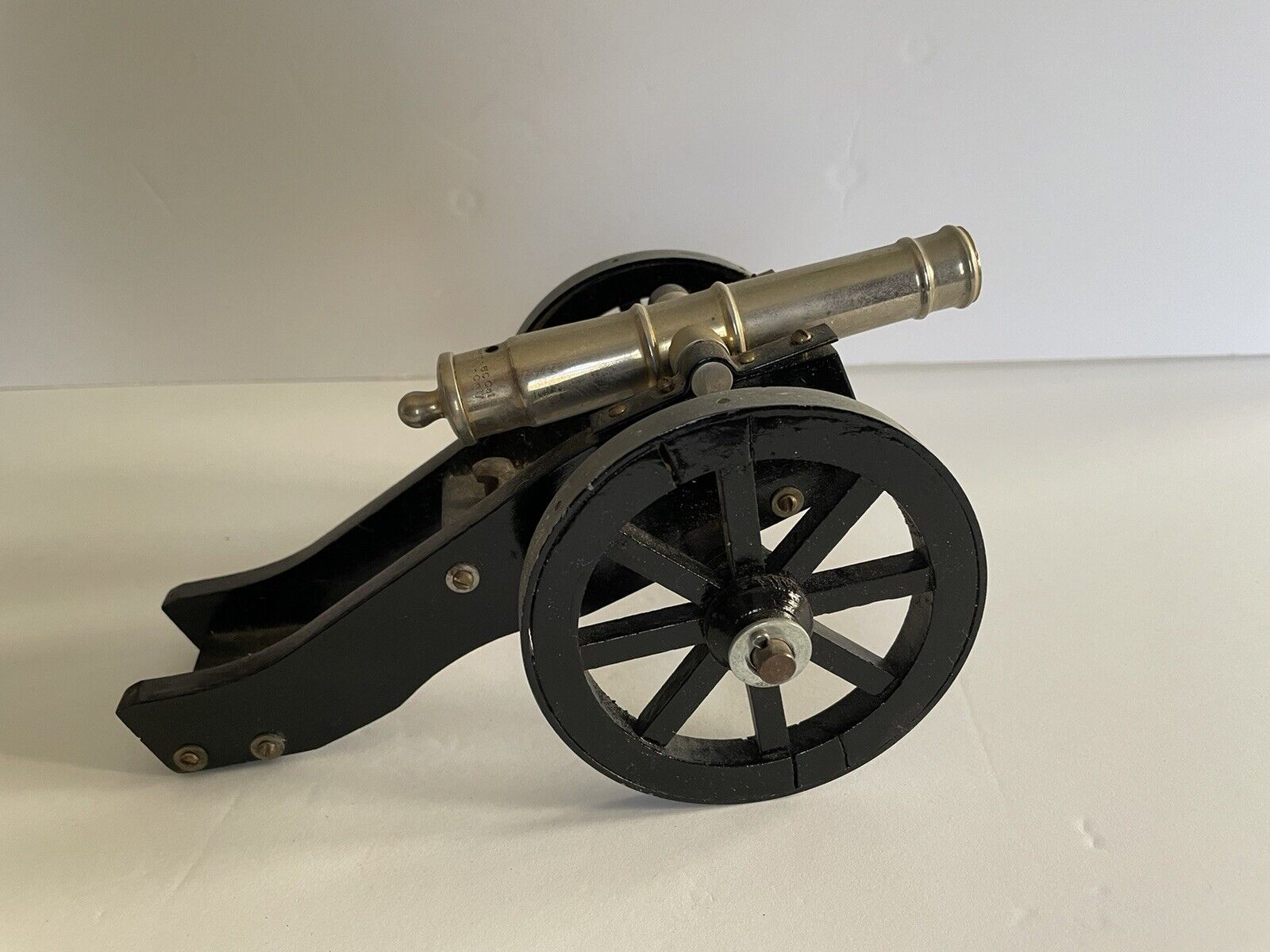 Rare Vintage Mini Dikar Spain Black Powder 50 Cal Cannon 1780s Yorktown Replica