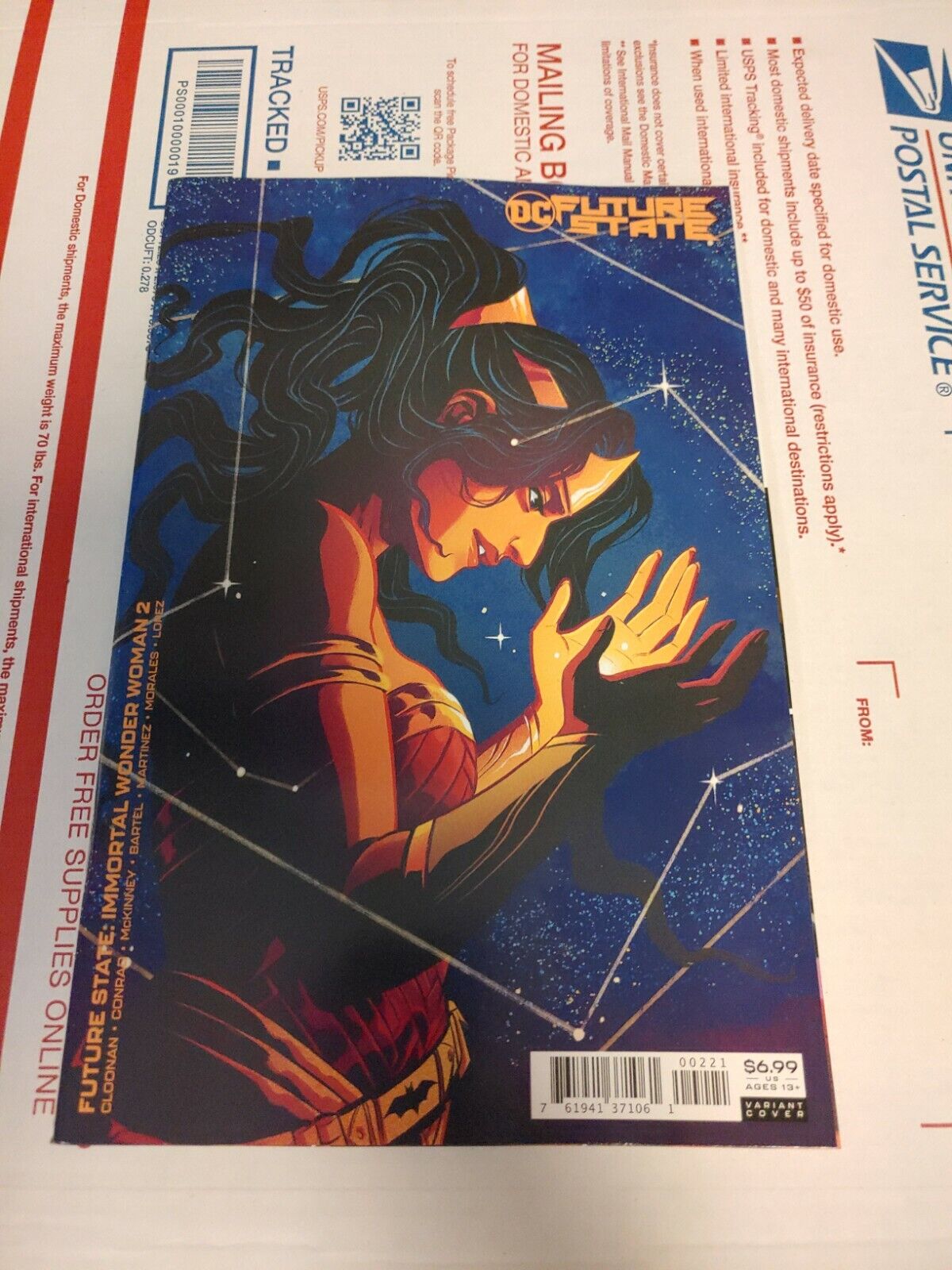 Future State: Immortal Wonder Woman #2 Card Stock Variant Edition NM OR BETTER