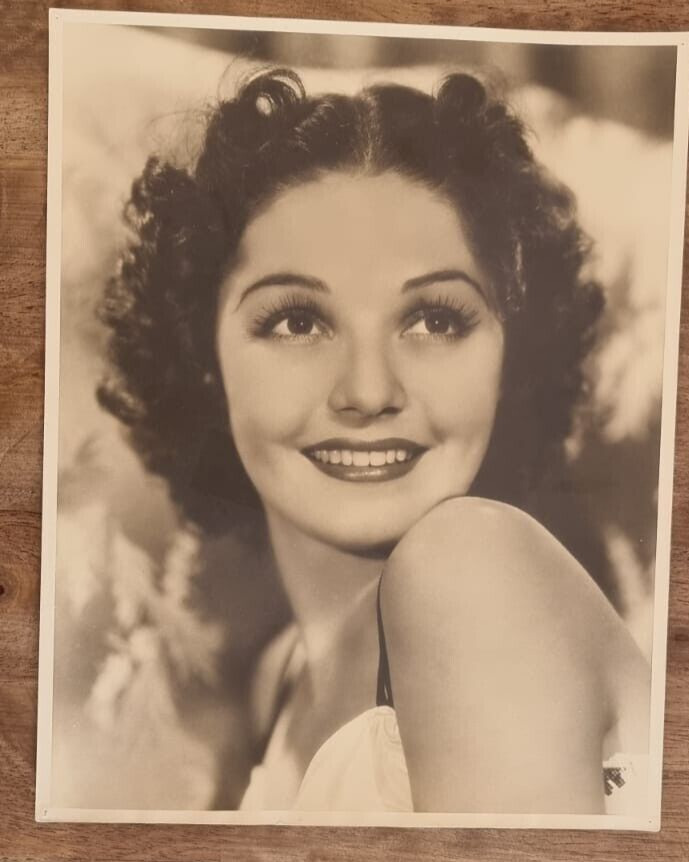Hollywood Beauty MARJORIE WEAVER STUNNING PORTRAIT ORIG 1930s OVERSIZE Photo XXL