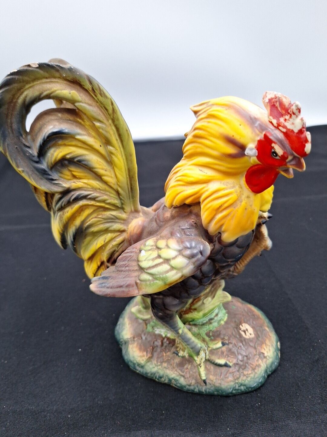 Vintage National Potteries Co - Cleveland OH - Rooster - Made In Japan Figurine