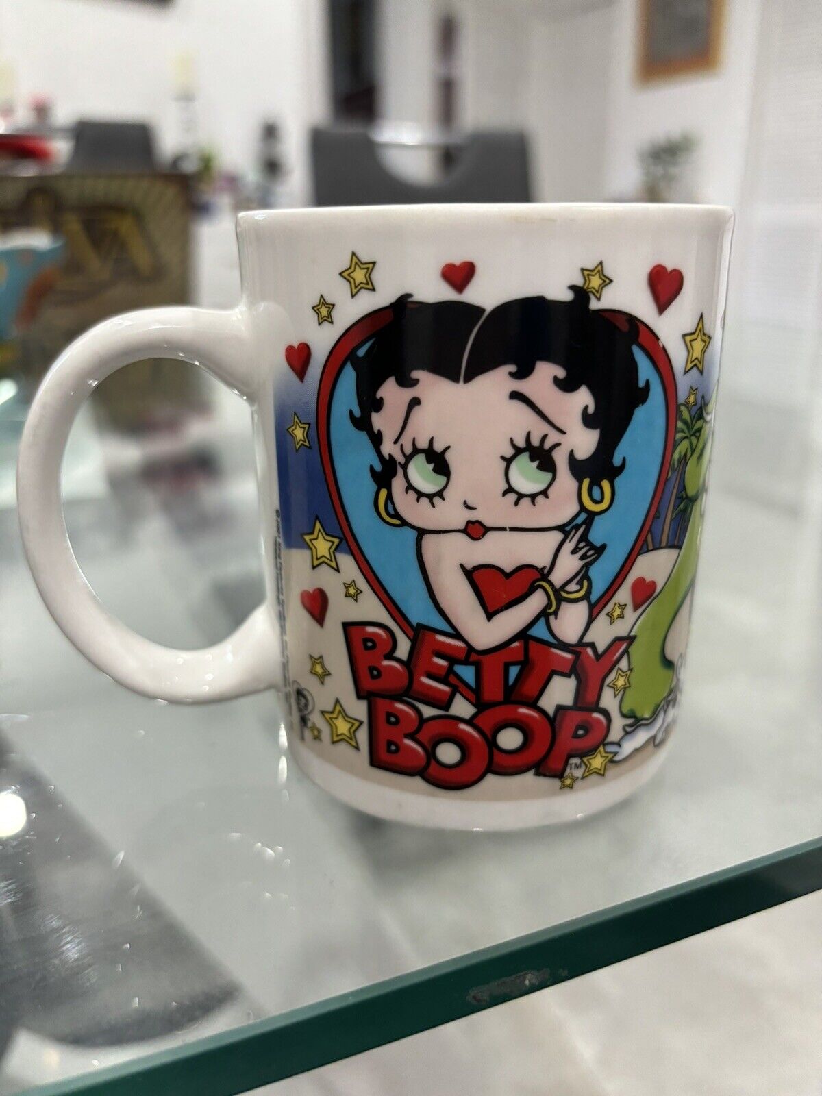 *VINTAGE* Universal Studios 2001 Betty Boop Hollywood King Features Ceramic Mug