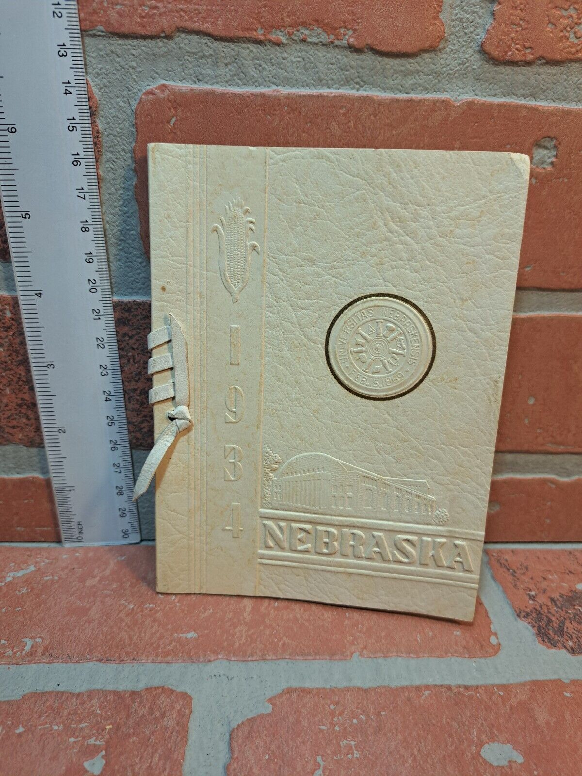 1934 University Of Nebraska College Graduate Booklet
