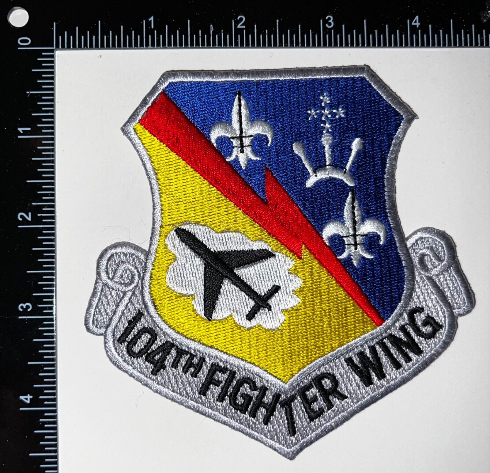 USAF US Air Force 104th Fighter Wing Patch