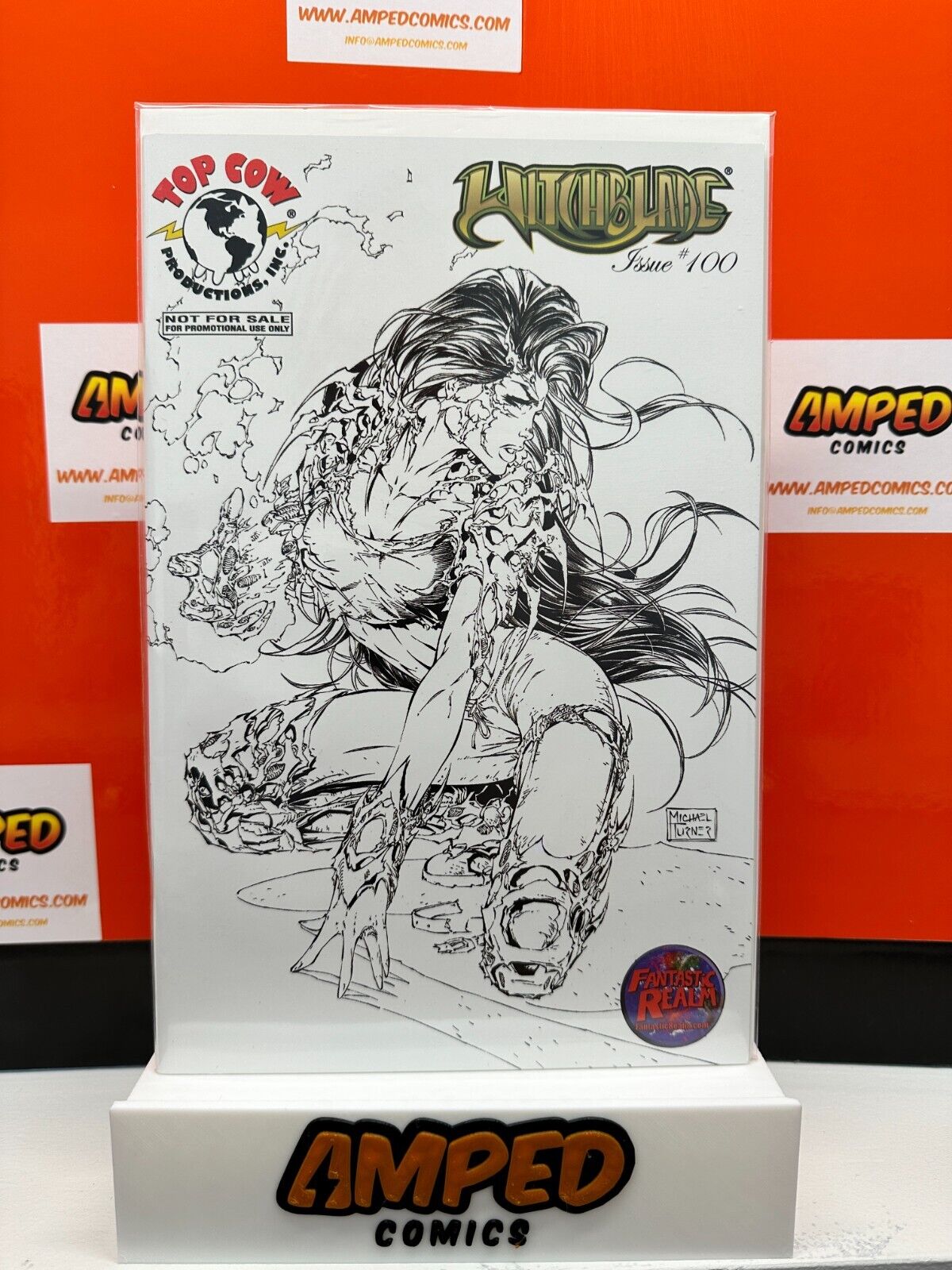 Witchblade #100 Fantastic Realm Promotional Cvr Michael Turner RARE 250 Copies