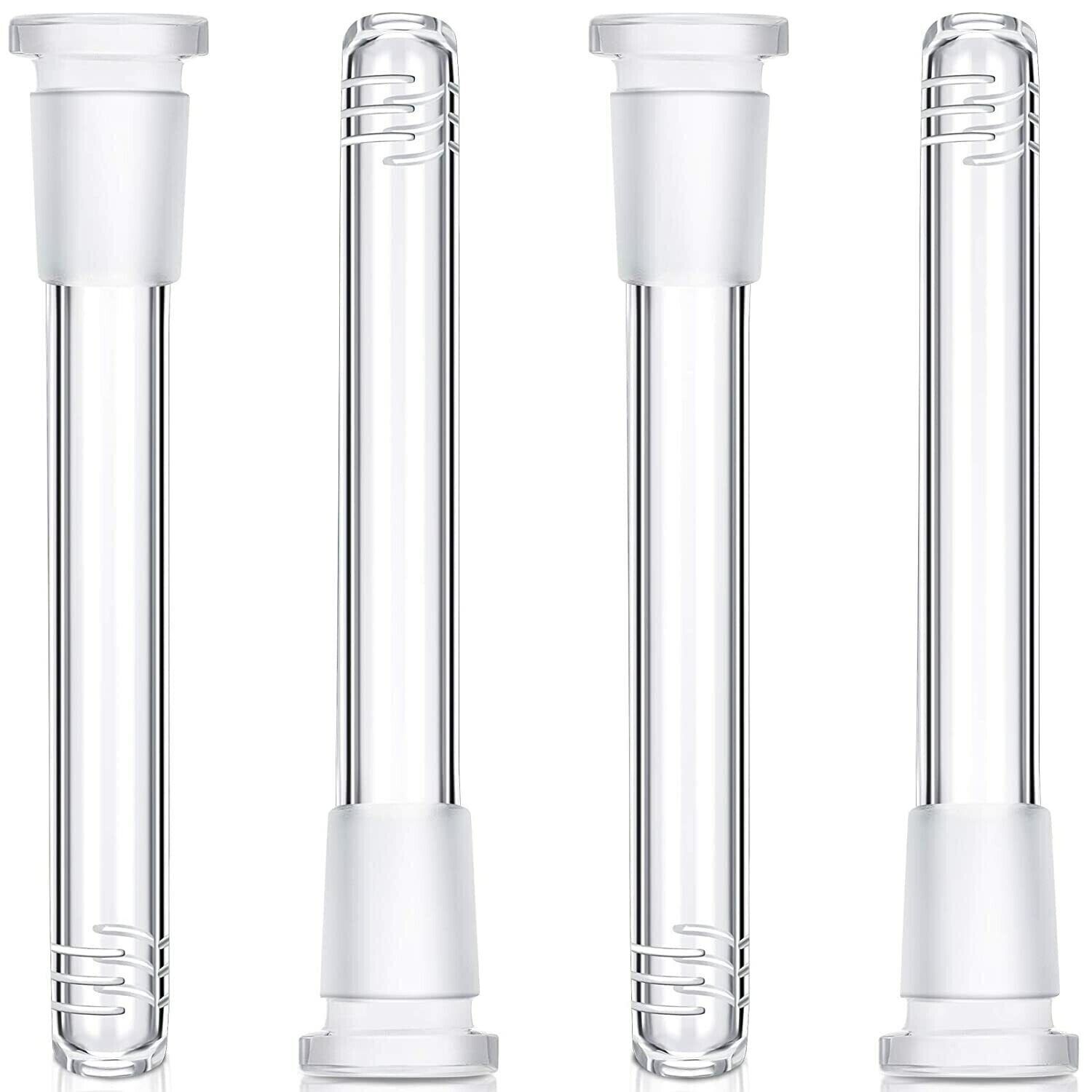 5inch x4Pack Hookah Water Filter Pipe Glass Bong Downstem fit for 8/9/10/12 Bong