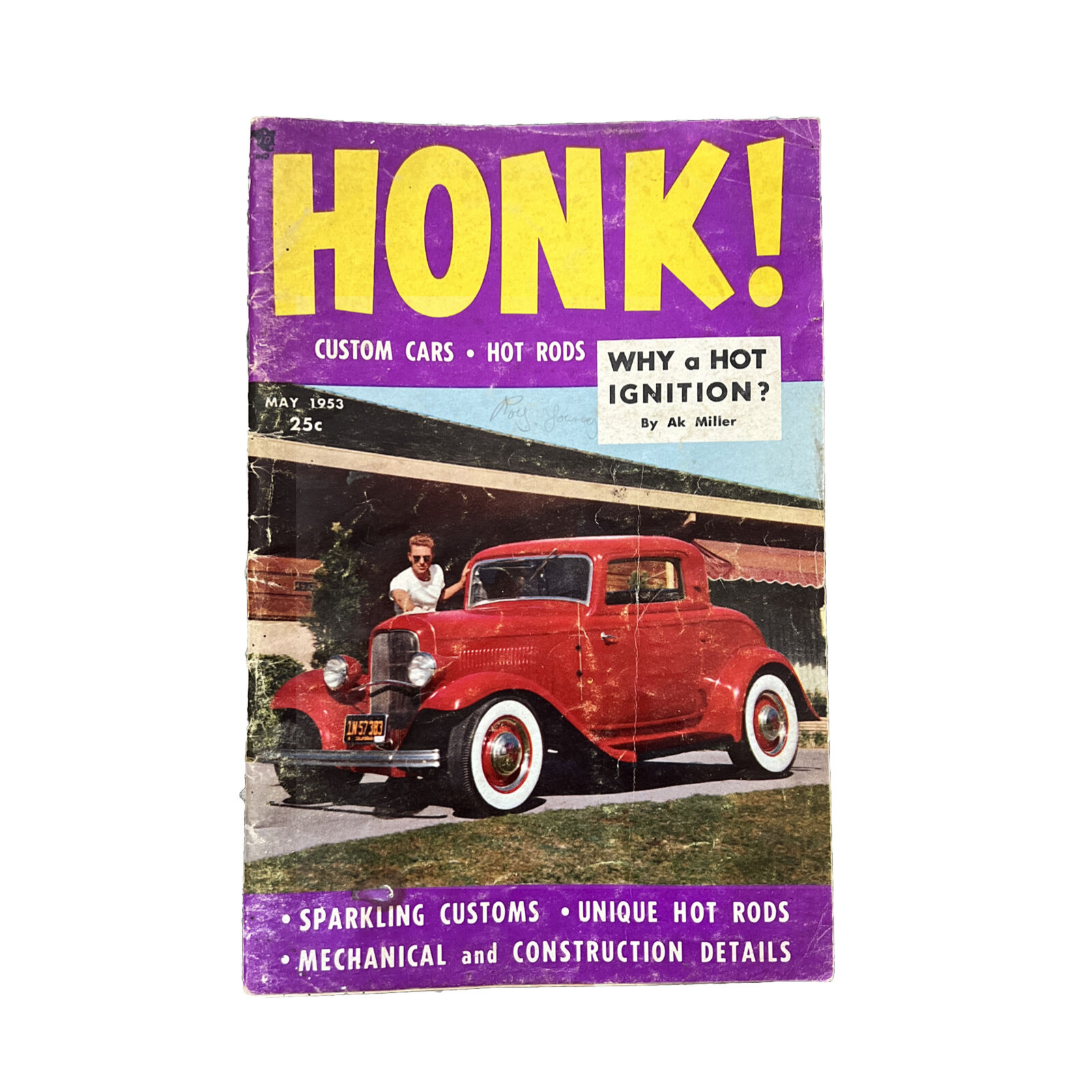 HONK Magazine #1 Premier First Issue Hot Rod Custom Kustom VTG 50’s 1950’s VLV