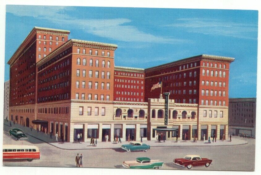 New Orleans LA The St. Charles Hotel Postcard Louisiana
