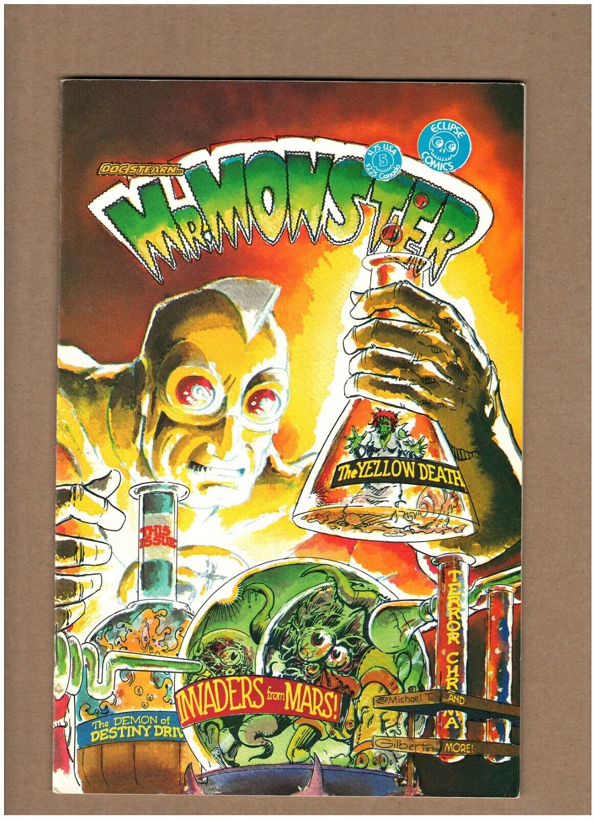 Doc Stearn...Mr. Monster #5 Eclipse Comics 1986 VF+ 8.5