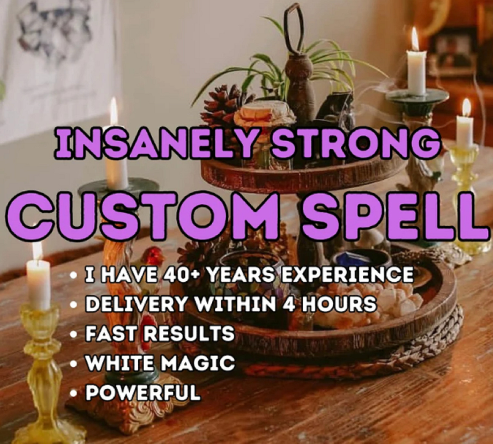 Custom Spell, Ask For What You Want, Spell Casting, Spell Caster, Witch Spell,