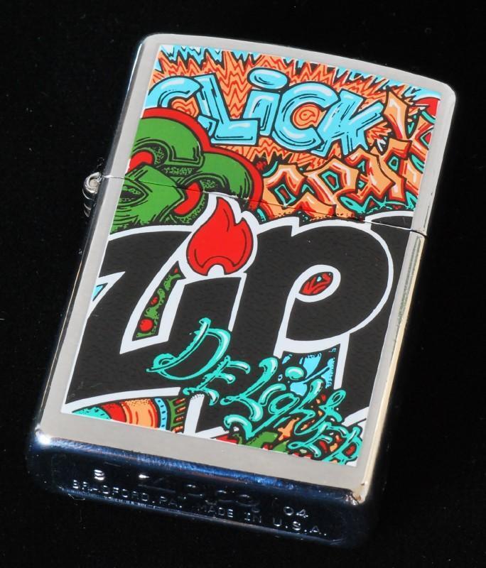 ZIPPO Lighter CLiCK GO SPACK Zippo DE Lighter 2004 CLICK CLUB ZIPPO Lighter
