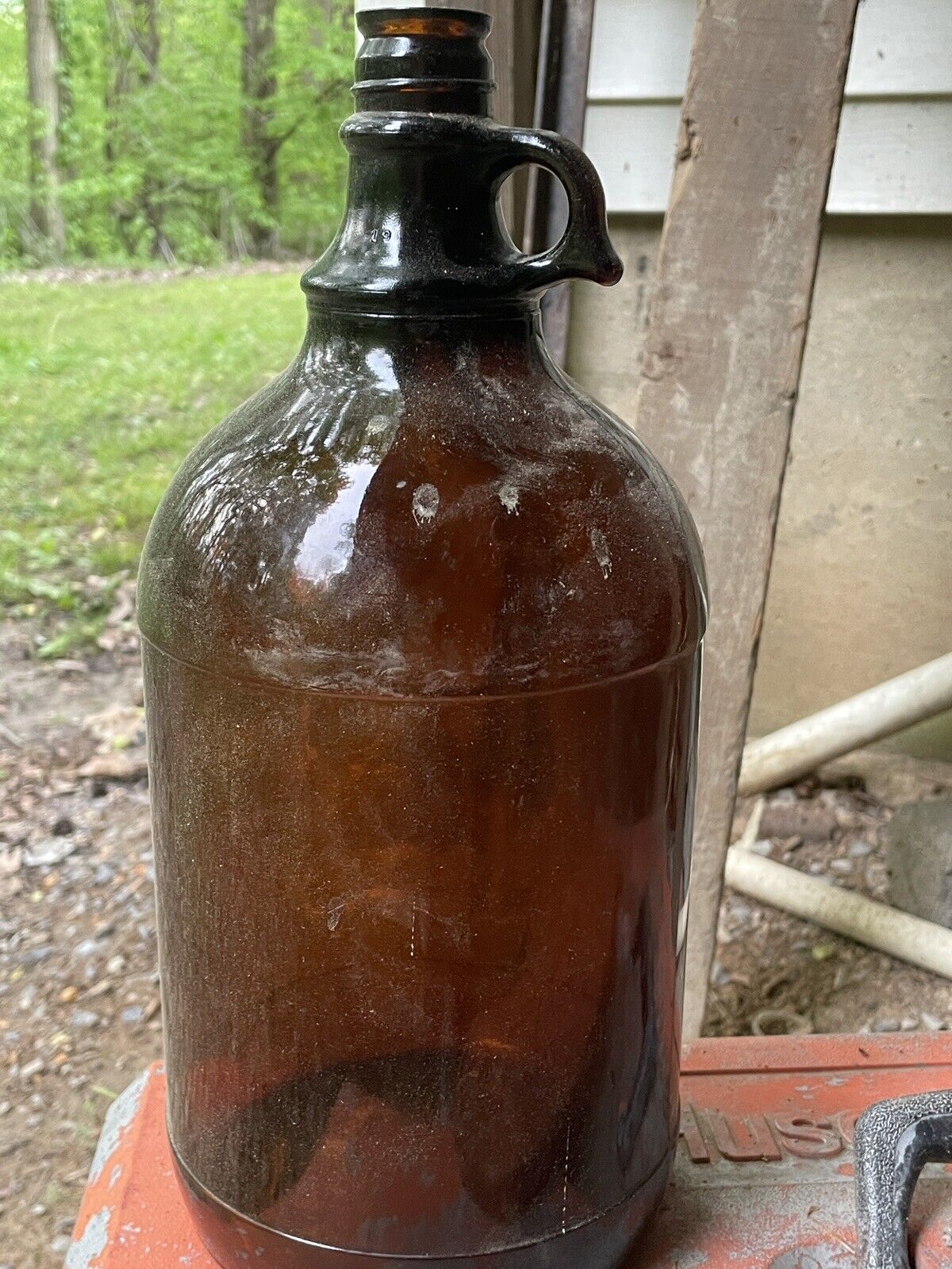 1 Gn Amber Glass Jug, 1 gn clear jug, & Purex Bleach Bottle, $15/each