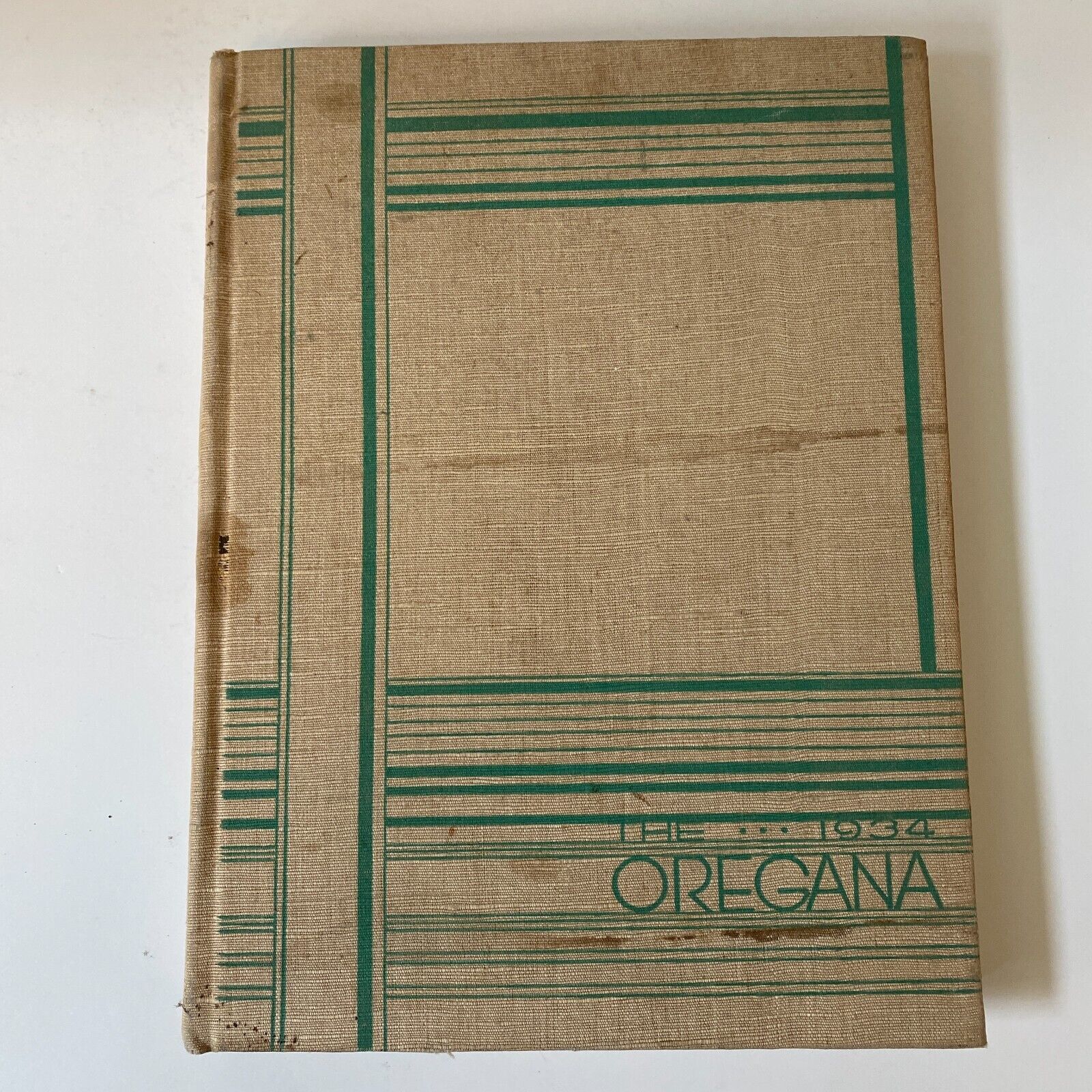 1934 University of Oregon The Oregana Yearbook Eugene OR Bowerman Nike Founder