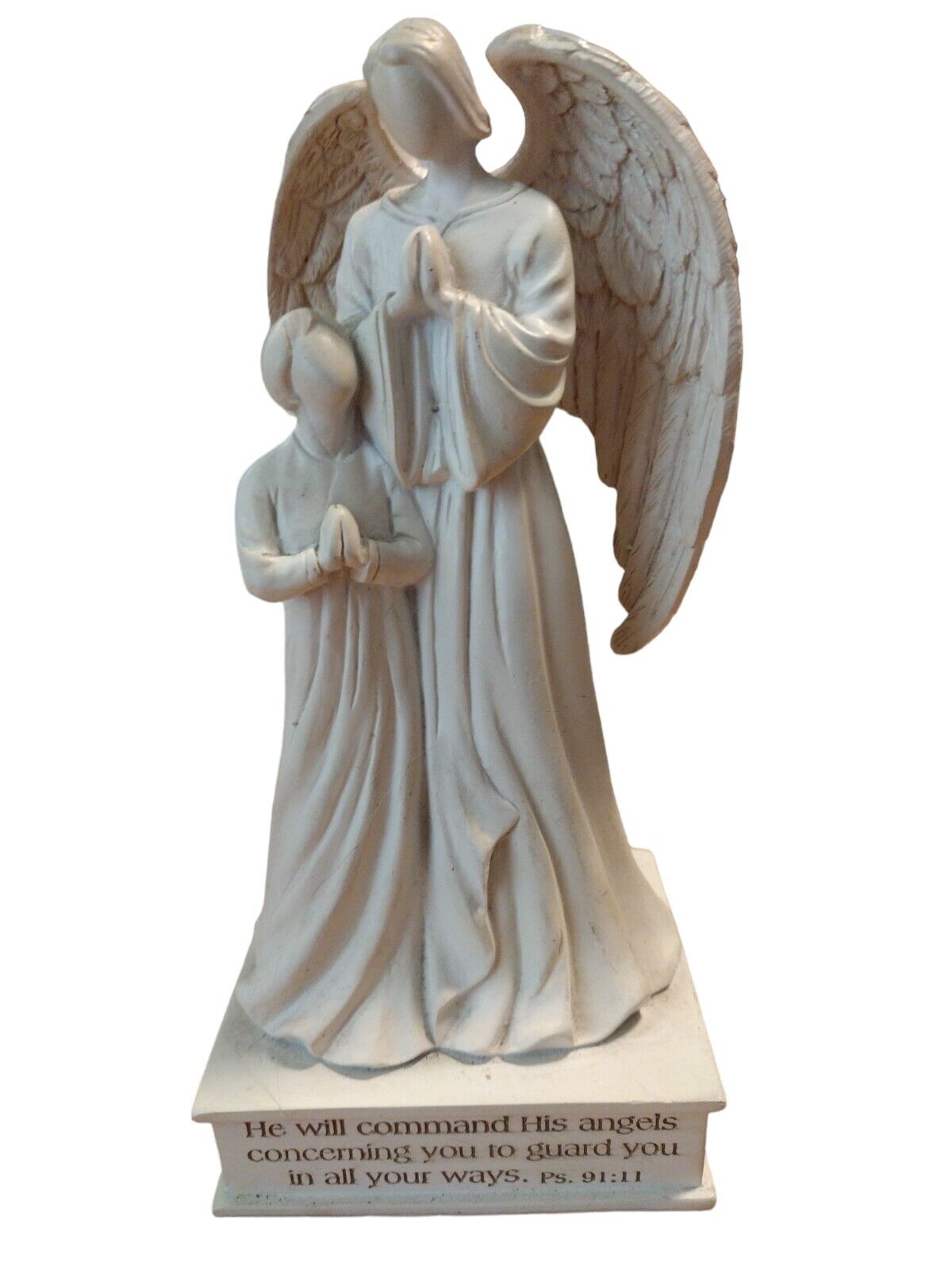Guardian Angel With Bible Verse Figurine By Swanson