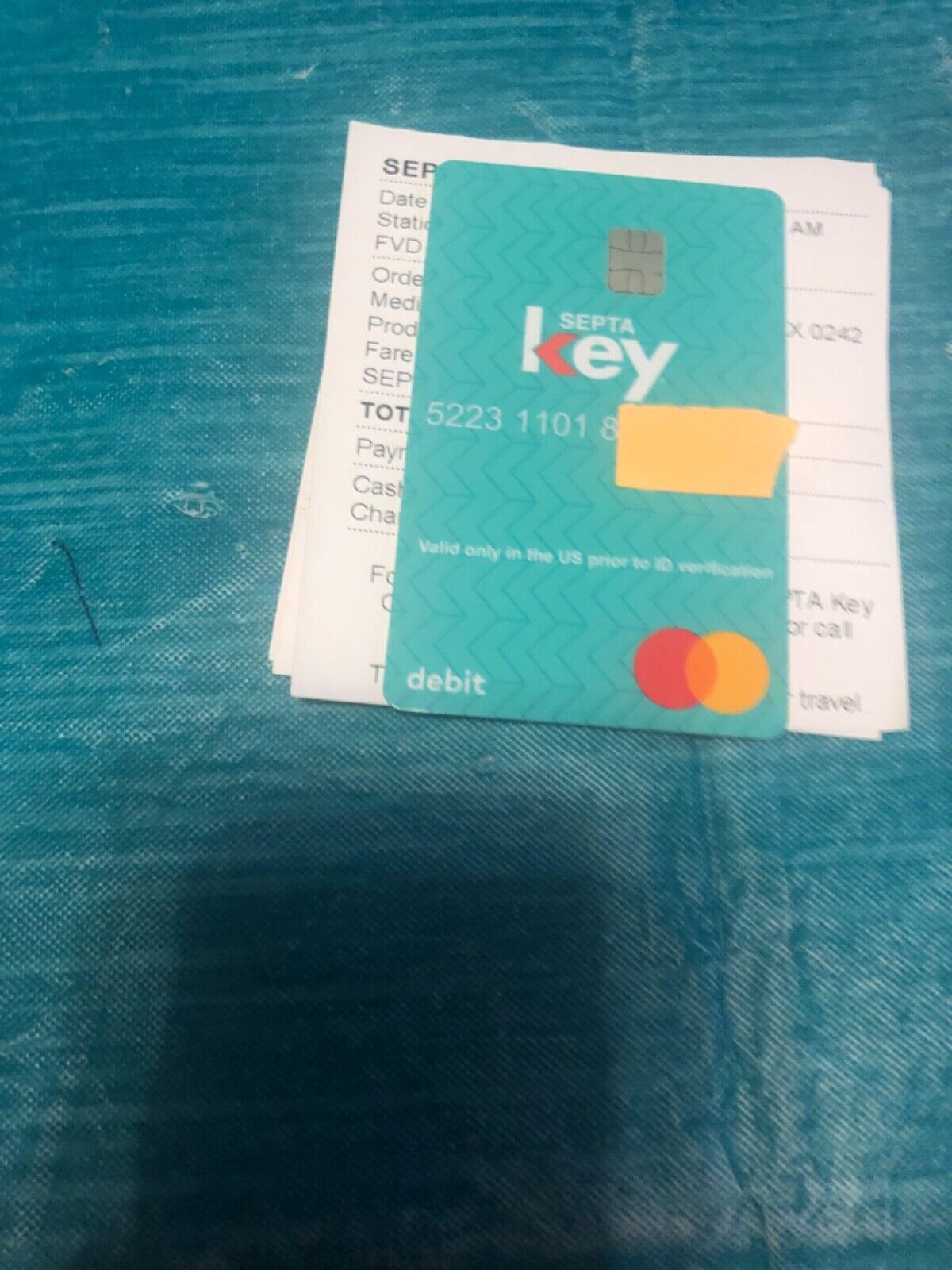 SEPTA key card