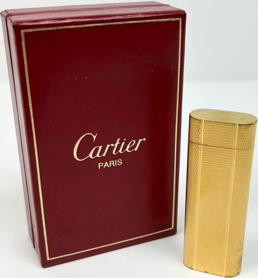 Cartier Gas lighter Gold with Box