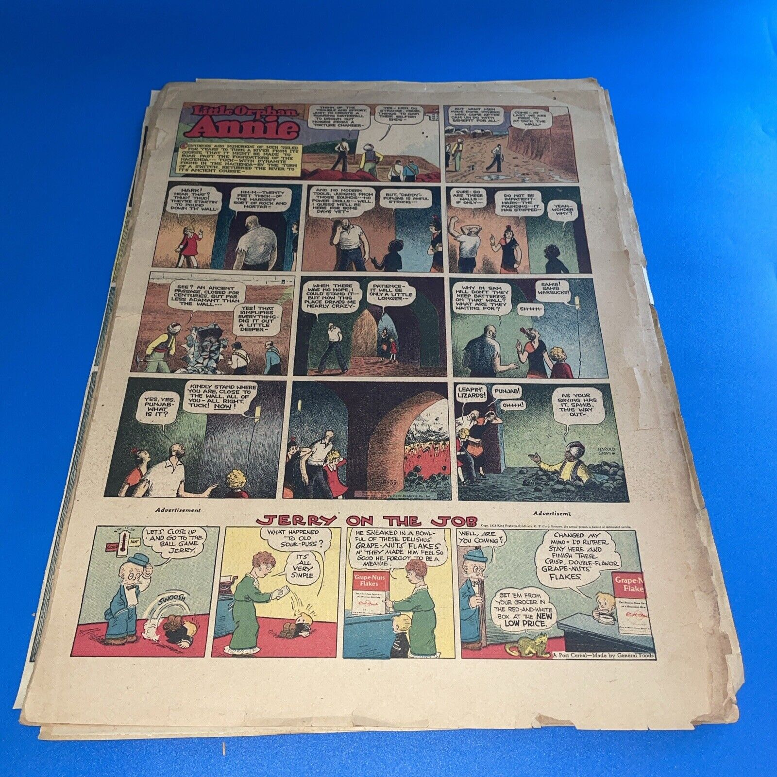 1939-46 Little Orphan Annie Quarter/Full Page Comics Mixed Dates of 20 MR