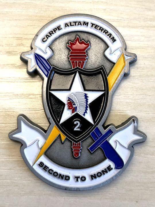 2Nd Infantry Division Brigade Sbct Senior Chief Sergeant Challenge Coin