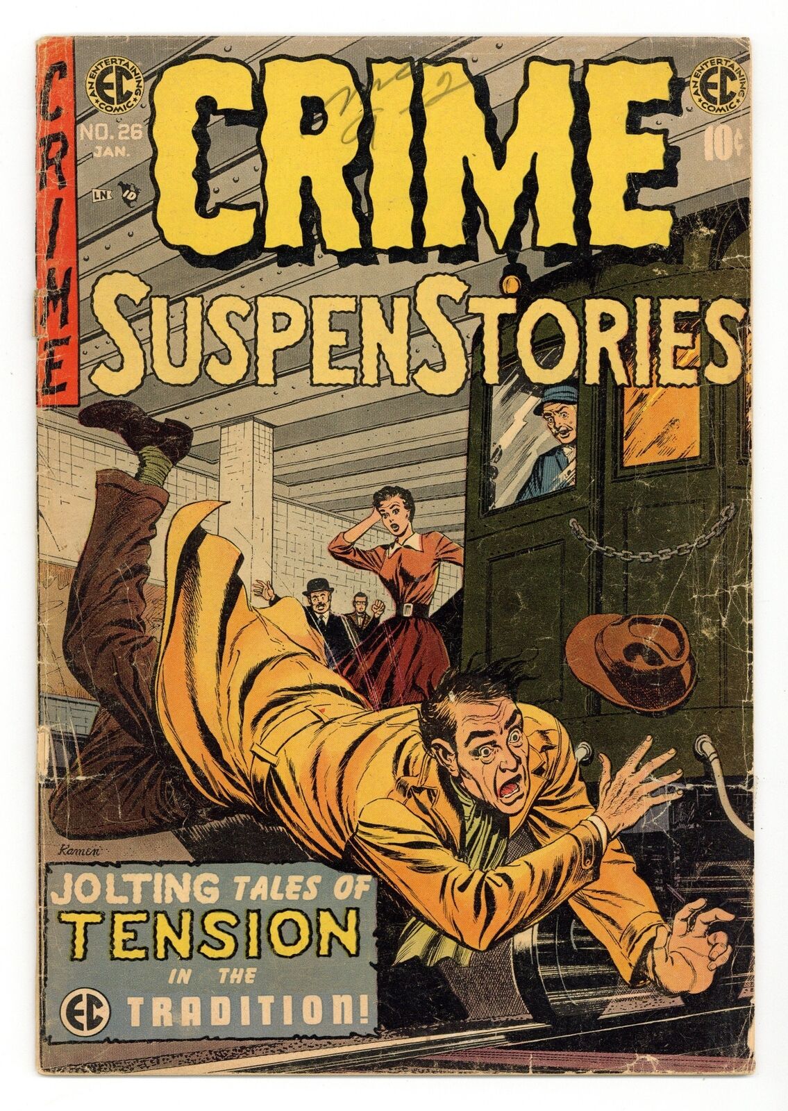 Crime Suspenstories #26 GD 2.0 1954