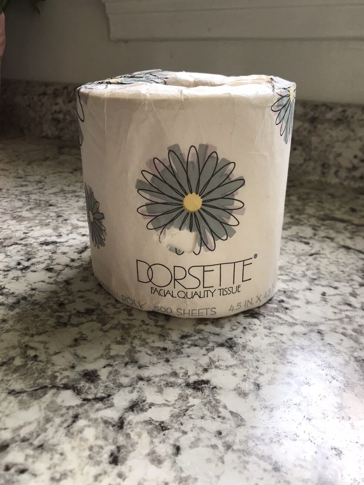 Vintage 1970s Toilet Paper Roll of Dixie Dorsette Tissue Bathroom NOS Film prop?