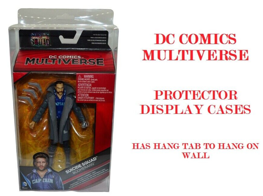 20 DC Comics Multiverse Action Figures Clear Plastic Protectors Case Display Box