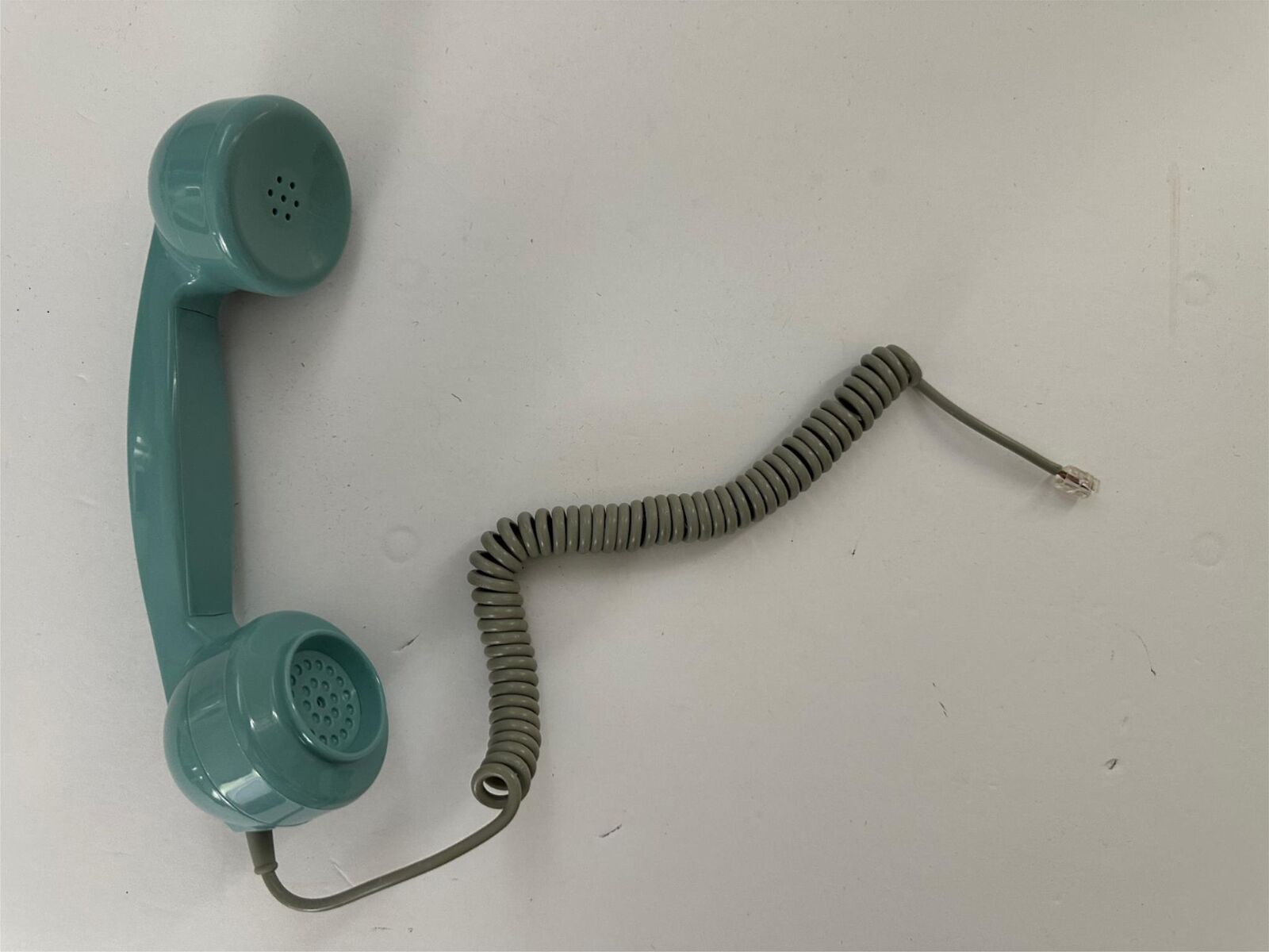 Vintage Blue Telephone handset