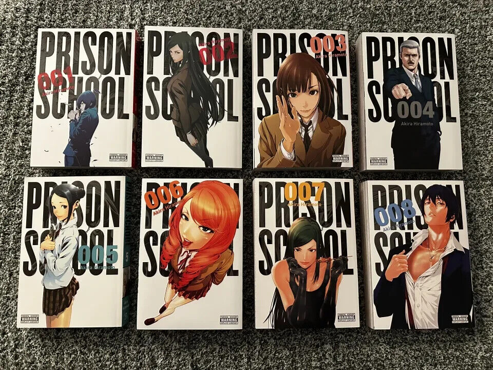 Prison School Manga Volumes 1-14 Complete Set English