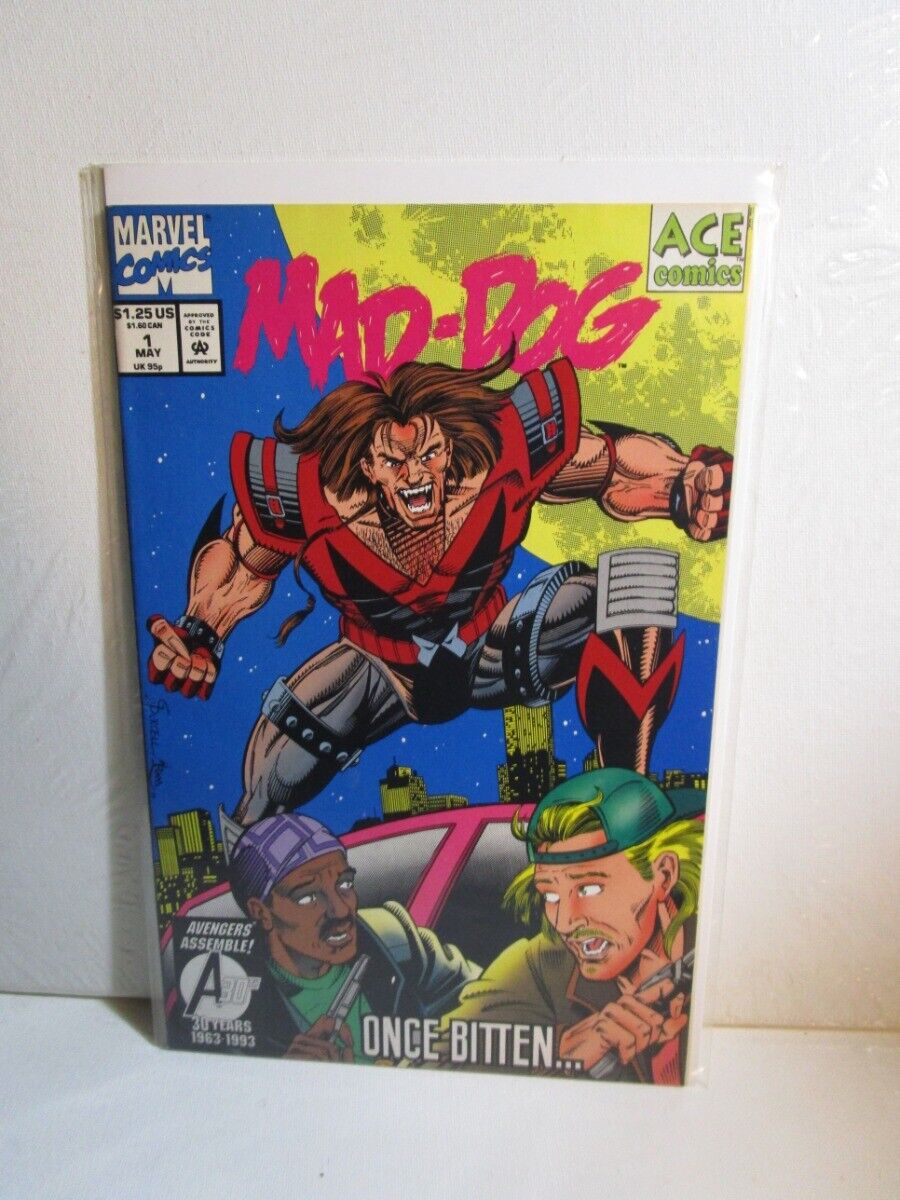 Mad Dog #1 Marvel Comics 1993 BAGGED BOARDED