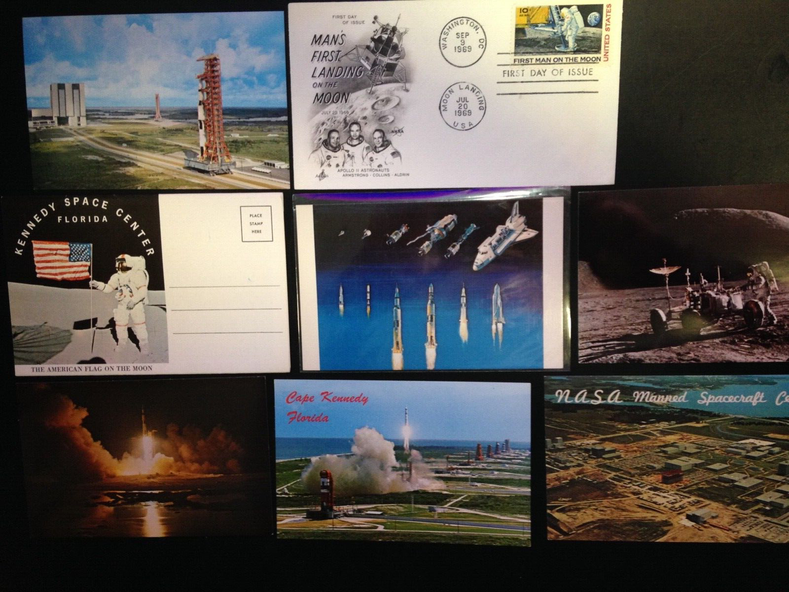40+ Postcard lot, Space, Cape Canaveral, NASA
