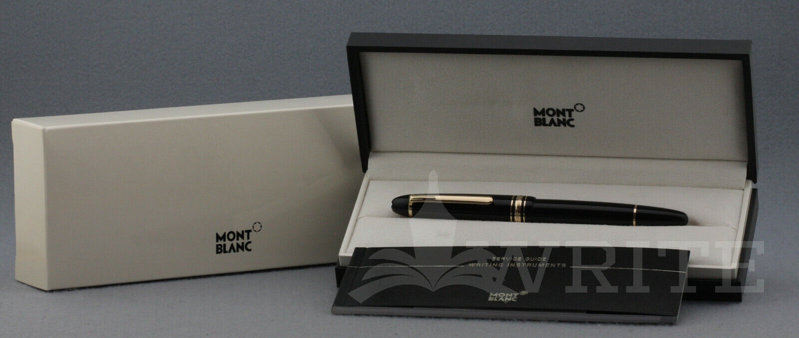 NEW  ROLLERBALL PEN MONTBLANC MEISTERSTUCK M 162 LE GRAND    COMPLETE BOX