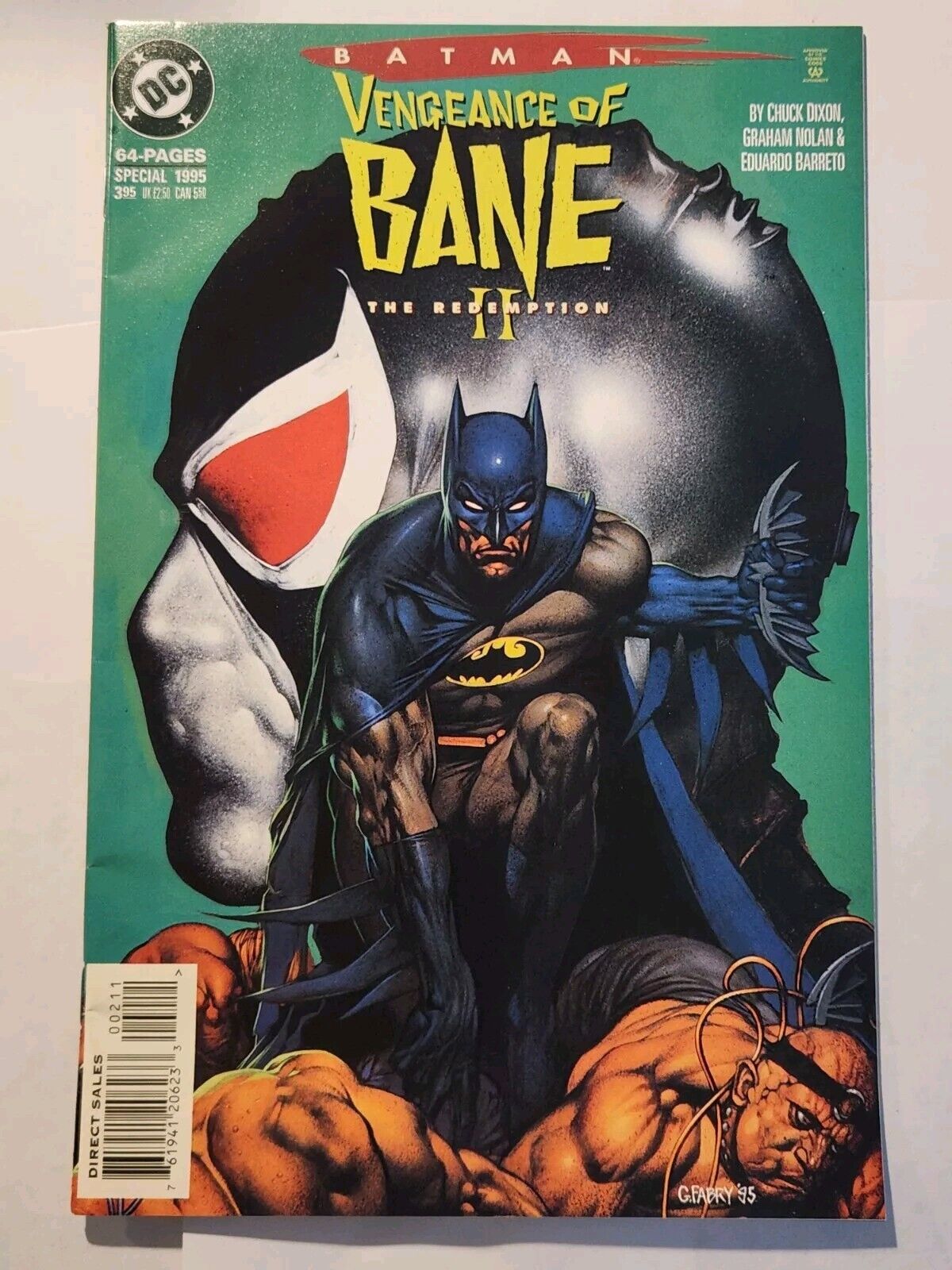 Batman Vengeance of Bane II The Redemption Newsstand UPC Variant Beautiful Copy