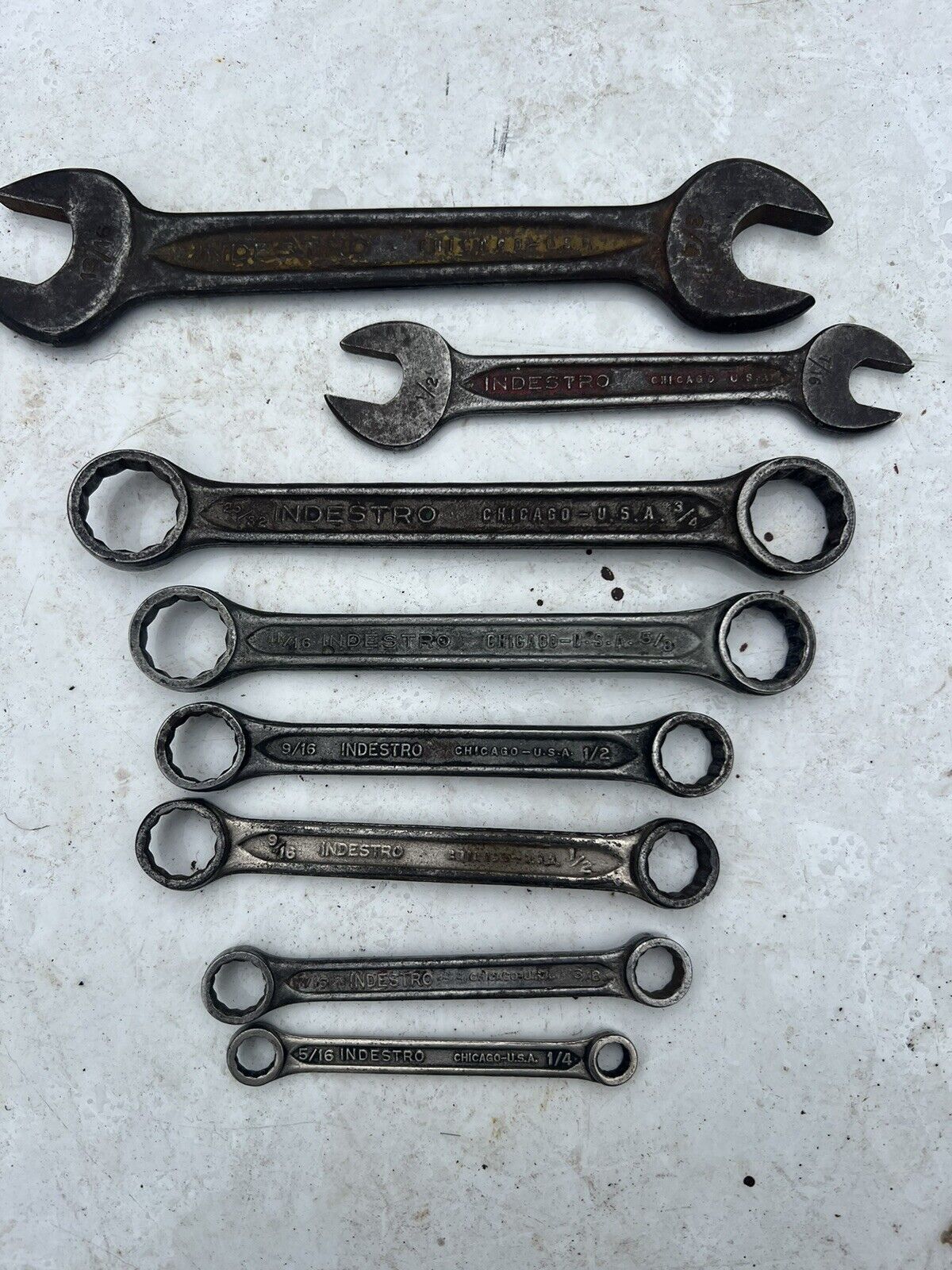 Indestro Chicago Wrench Set 