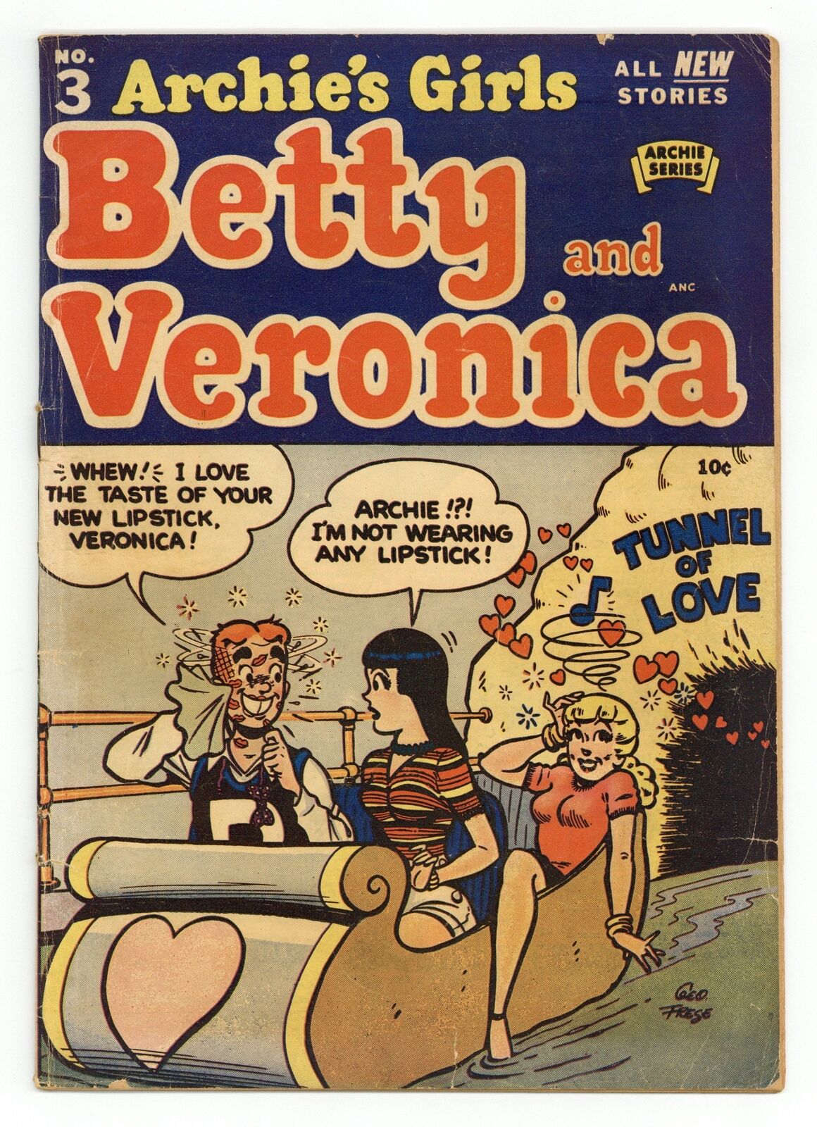 Archie's Girls Betty and Veronica #3 GD/VG 3.0 1951