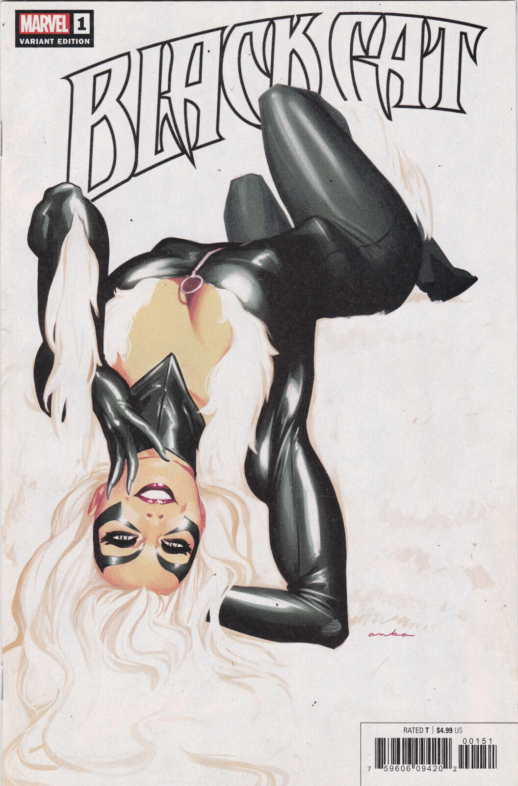 Black Cat # 1 Kris Anka Variant Cover E Marvel Comics, Vol. 1 2019 High Grade