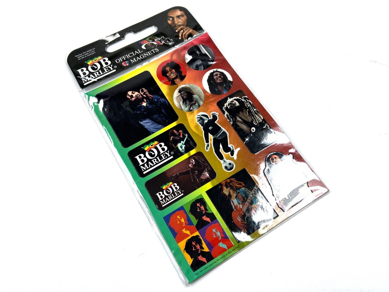 Vintage 2004 Bob Marley Official Magnets,Fridge Magnets Set of 12  - NEW