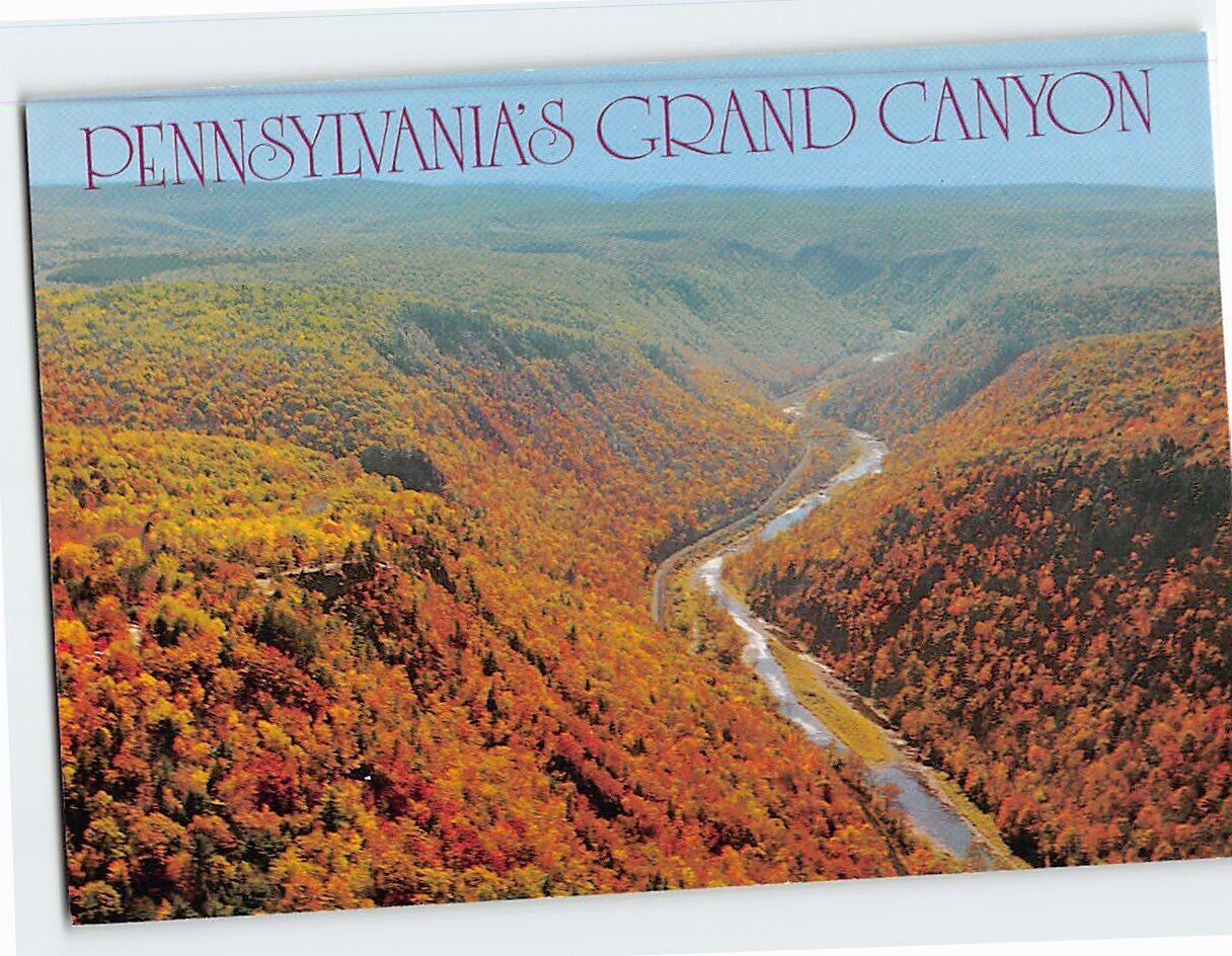 Postcard Grand Canyon of Pennsylvania USA