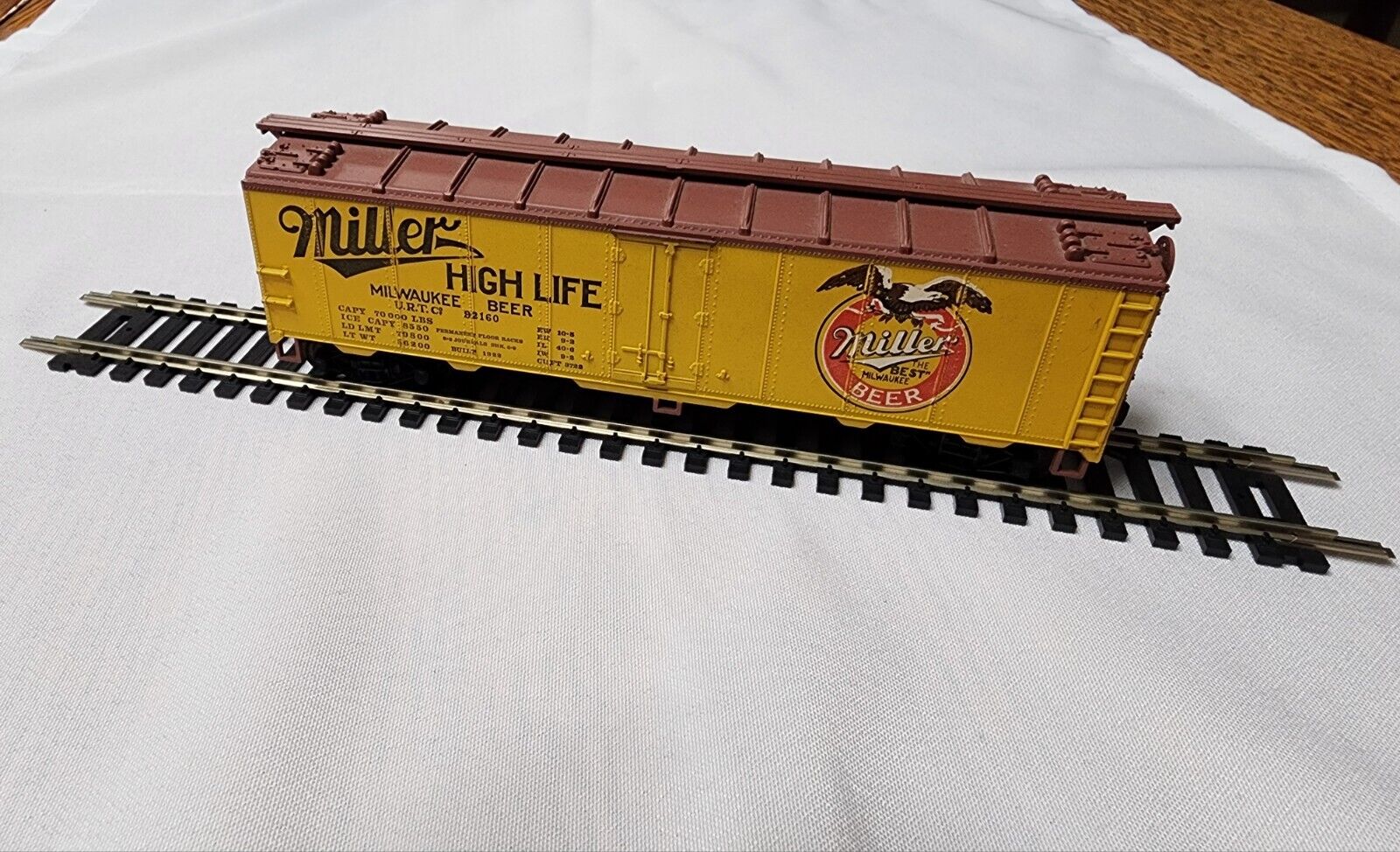 Miller High Life Refrigerated Train Car 