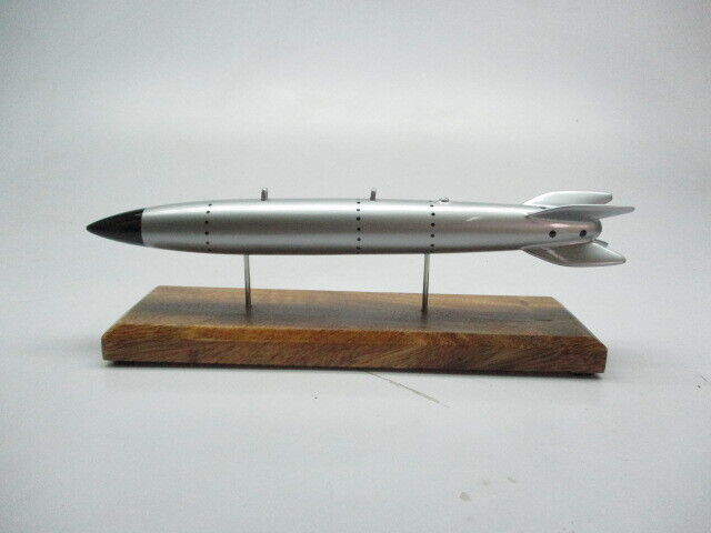 B-61 Silver Bullet Bomb Desktop Replica Mahogany Kiln Dried Wood Model Small New